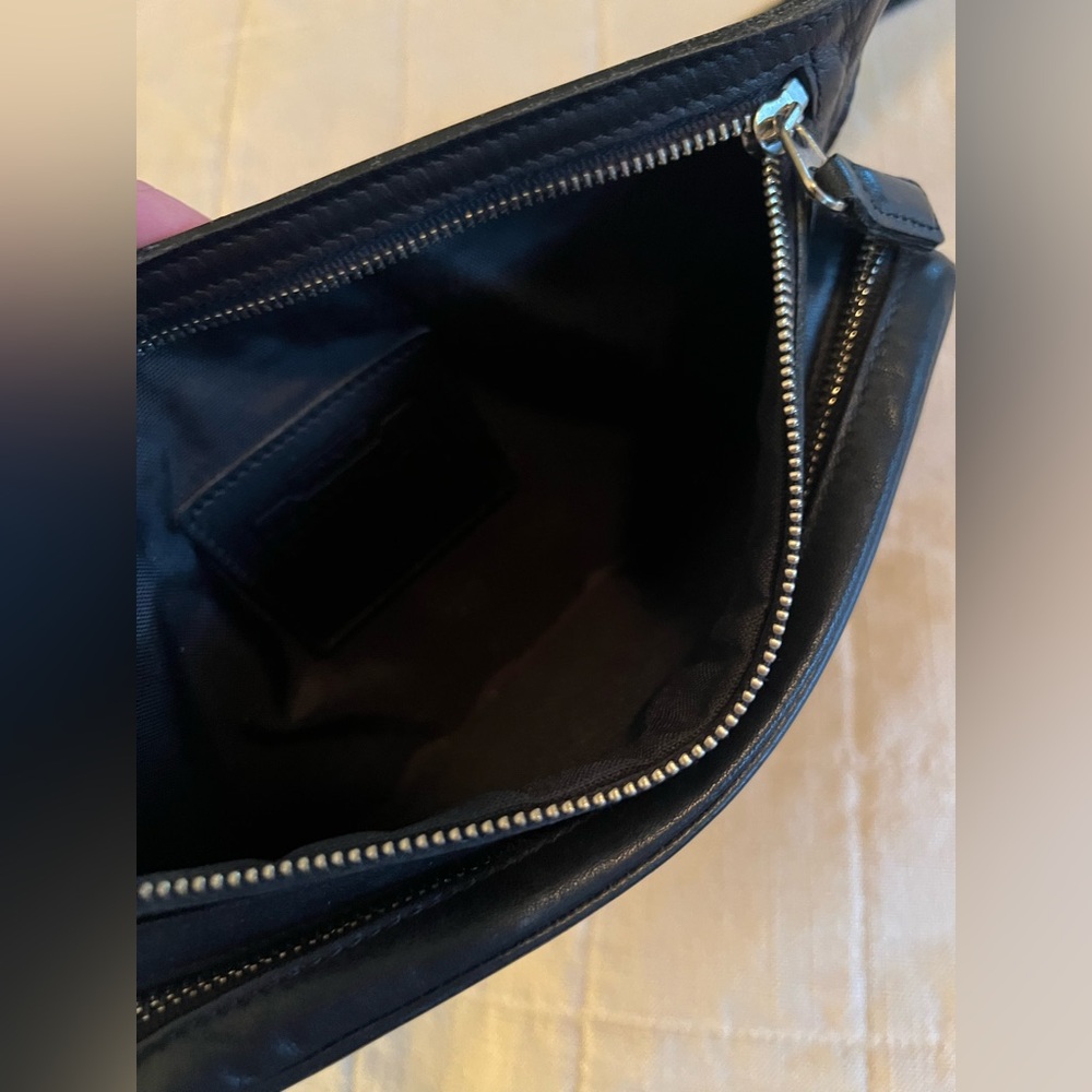 Vintage Coach 90’s travel zip waist pack belt bag crossbody - Picture 7 of 10